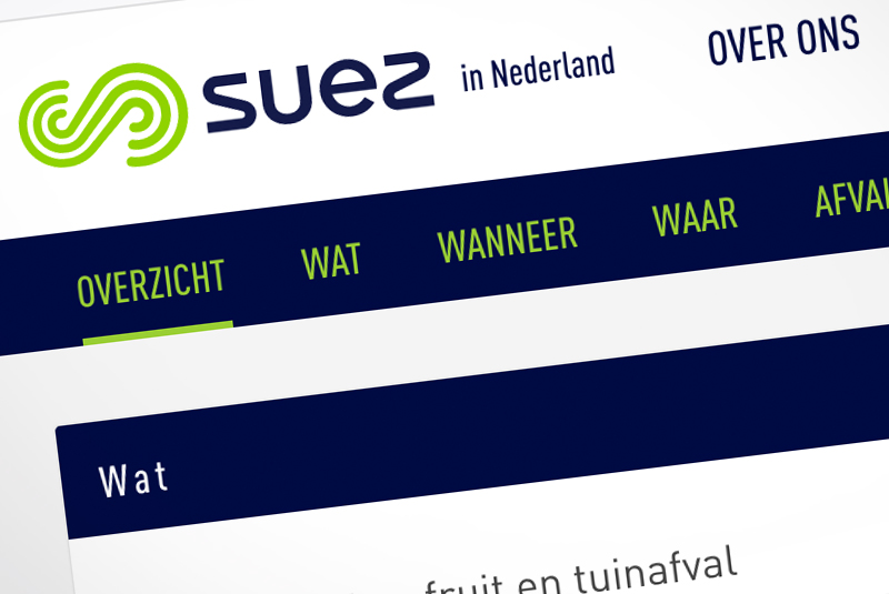 Afval servicedesk software voor Suez