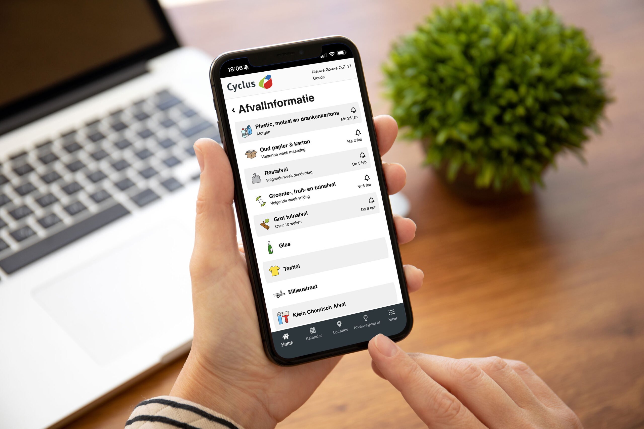 Iconen met iPhone app.psd